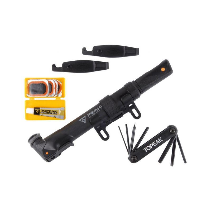 TOPEAK pumpa Deluxe Accessory Kit 120 psi 8 bar - 1 TOPEAK pumpa Deluxe Accessory Kit 120 psi 8 bar - 1