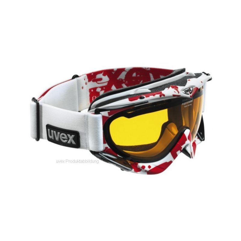 UVEX Brýle Apache Style white red - 1 UVEX Brýle Apache Style white red - 1