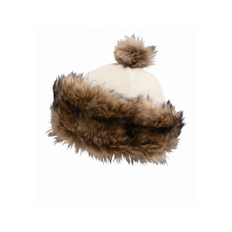 CAPO Čepice Cap w. Fur-Lapel a. Fur-Pompon S - 1