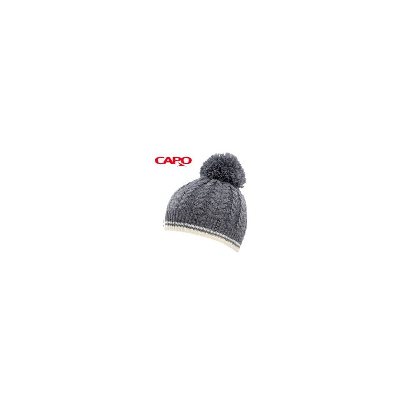 CAPO Čepice Knitted Cap w. pompon - 1