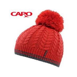 CAPO Čepice Knitted Cap w. Pompon - 1