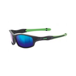 Uvex brýle dětské Sportstyle 507 black mat green - 1