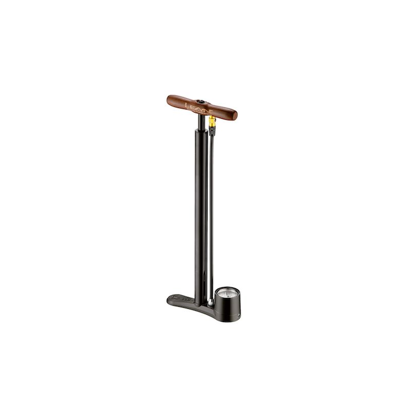 Lezyne Pumpa cestovní Steel Travel Floor Drive Gloss 11bar  manometr - 1