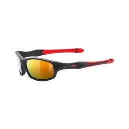 Uvex brýle dětské Sportstyle 507 black mat red - 1
