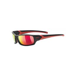Uvex brýle Sportstyle 211 Black/Red - 1