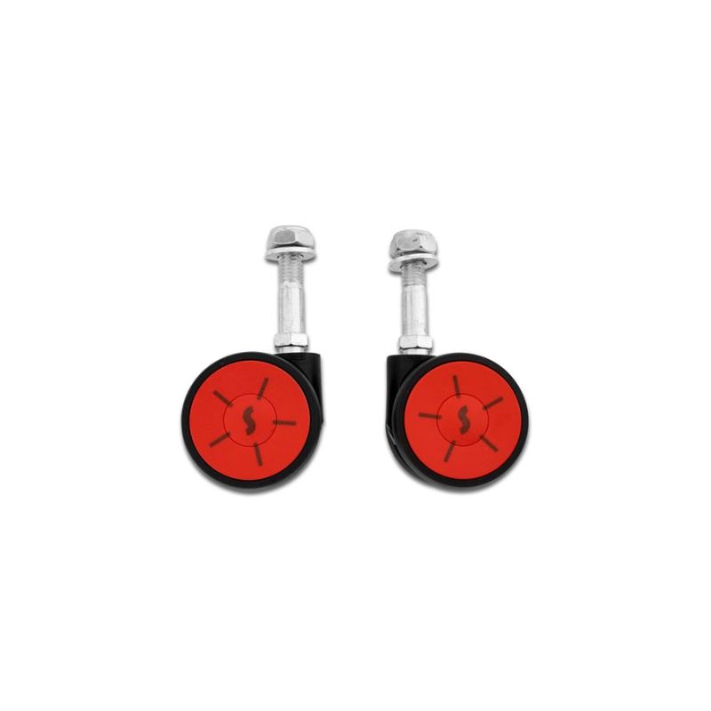 SCICON Set of 2 Multi-Wheels for AeroComfort 3.0 bike bags (black/red) - 1 SCICON Set of 2 Multi-Wheels for AeroComfort 3.0 bike bags (black/red) - 1