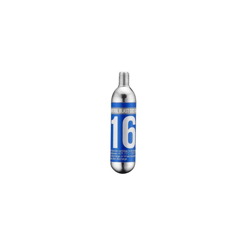 GIANT 16G CO2 THREADED CARTRIDGE 1 kus - 1 GIANT 16G CO2 THREADED CARTRIDGE 1 kus - 1