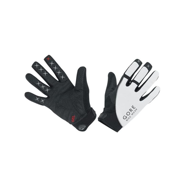 GORE Alp-X 2.0 Long Gloves-white/black-11 - 1 GORE Alp-X 2.0 Long Gloves-white/black-11 - 1