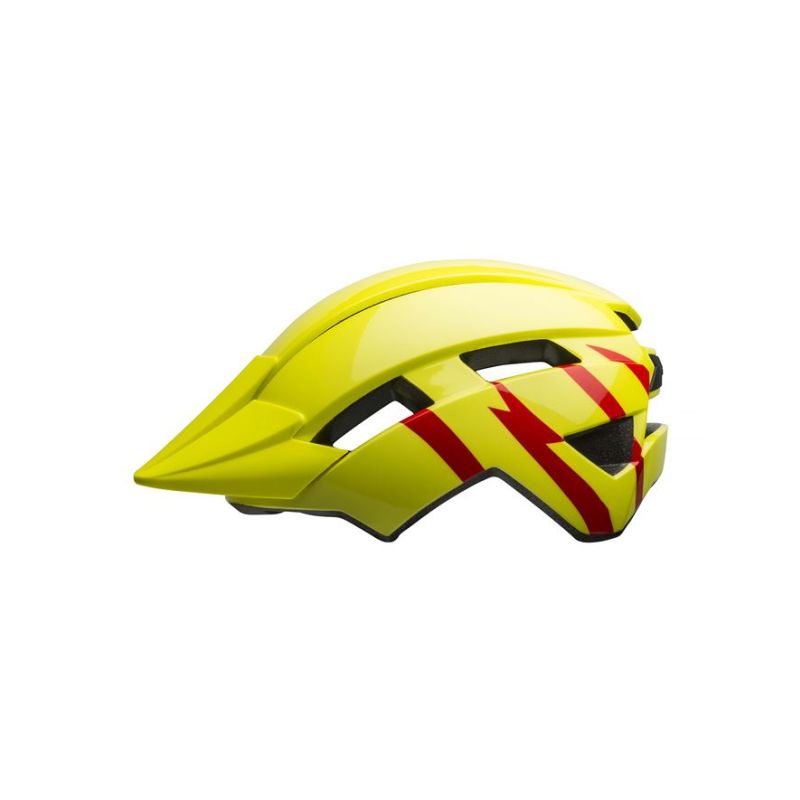 BELL Sidetrack II Youth Hi-Viz/Red - 1 BELL Sidetrack II Youth Hi-Viz/Red - 1