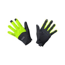 GORE C5 GTX Infinium Gloves-black/neon yellow-11 - 1