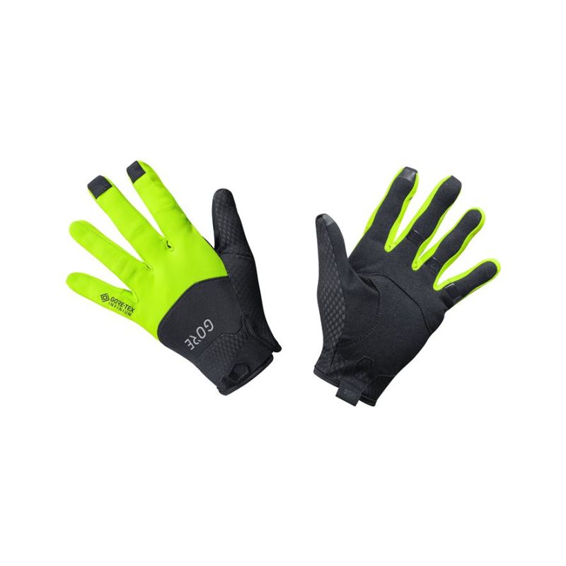 GORE C5 GTX Infinium Gloves-black/neon yellow-11 - 1 GORE C5 GTX Infinium Gloves-black/neon yellow-11 - 1