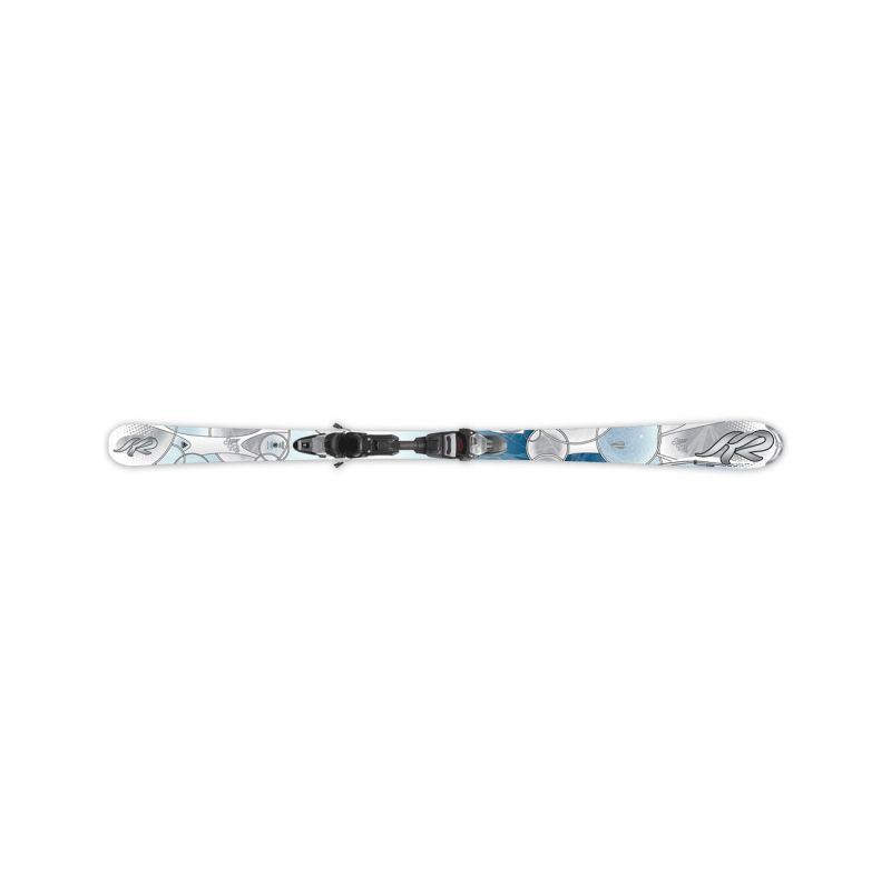 K2 lyže Super RX 139cm Set - 1 K2 lyže Super RX 139cm Set - 1