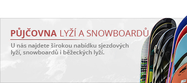 Půjčovna lyží a snowboardů